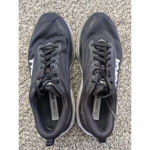 Hoka One One Bondi 8 Black White Mens Size 12.5 EE Sneakers Running Shoes
